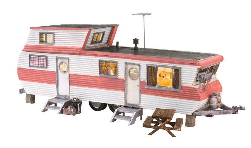 Woodland BR5061 HO Scale Double Decker Trailer for fpv drones