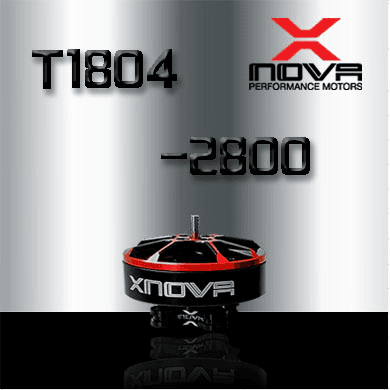 XNova T1804 FPV Racing Series Motor - 2800KV - 1Pc. for fpv drones