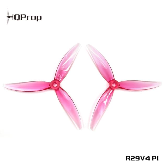 HQProp FlowerPig R29V4 Polycarbonate FPV Props - Pretty Pink (Set of 4)
