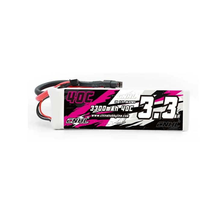 CNHL 3300mAh 3S LiPo Akku 40C 11,1V mit XT60 for fpv drones