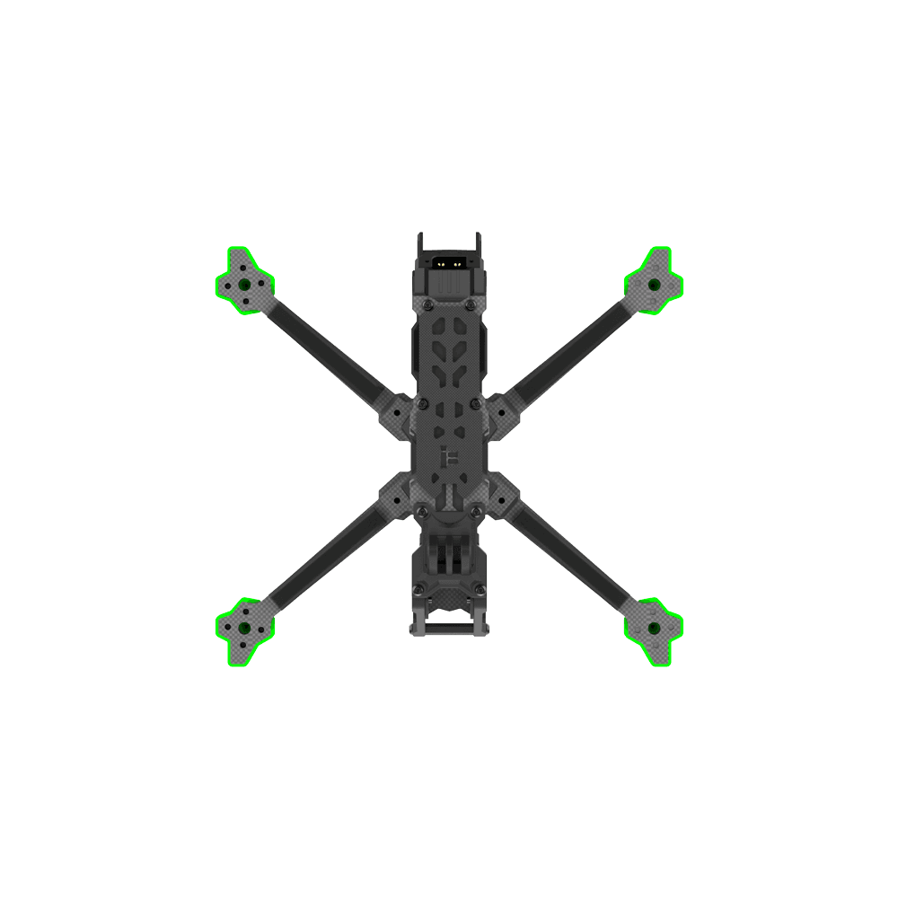 iFlight Nazgul Evoque F5X V2 HD O3 5" Freestyle Frame Kit w/ LED Side Plates for fpv drones 2
