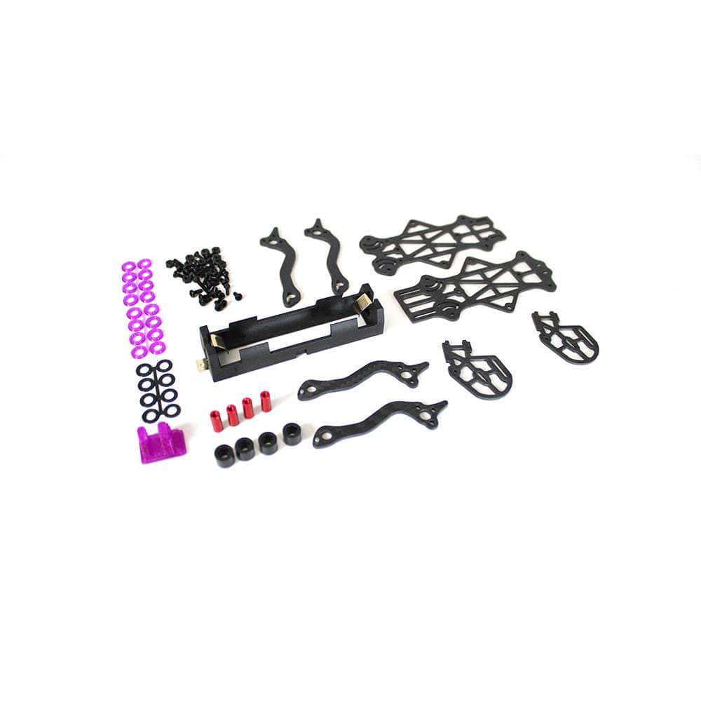 Fractal Engineering Fractal Wingman 1S 18650 Foldable 3" Micro Frame Kit for fpv drones 9