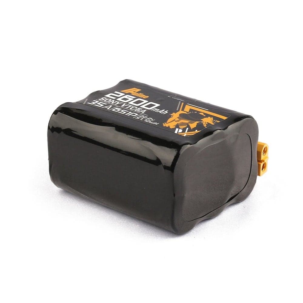 Auline VTC5A 2600mAh 6S 22.2v 35A XT60 for Long Range Flying for fpv drones 5