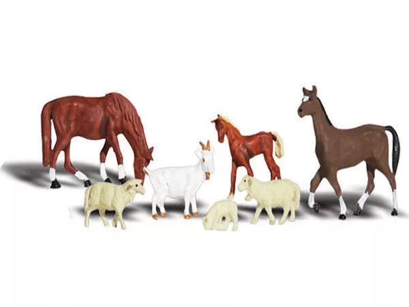 Woodland Scenics A1844 HO Train Figures Livestock for fpv drones