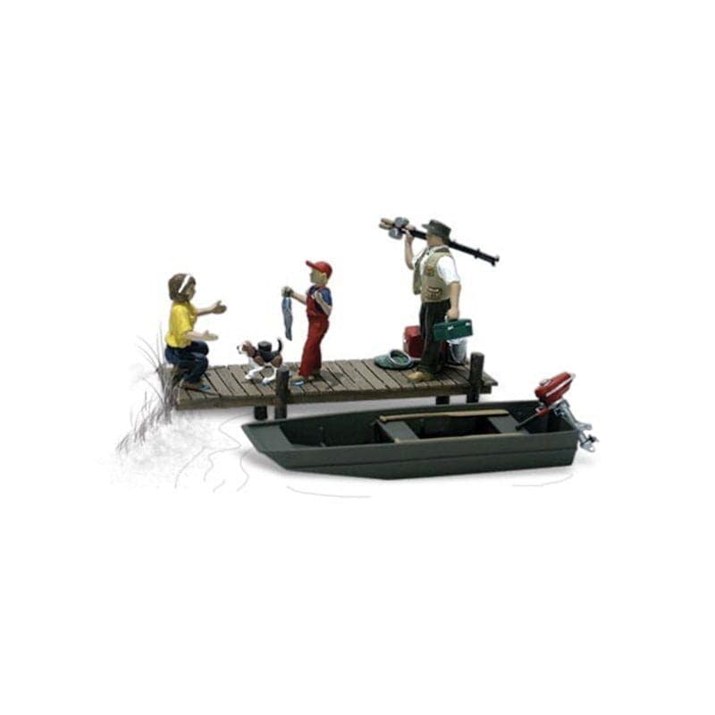 Woodland Scenics A1923 Ho Family Fishing for fpv drones