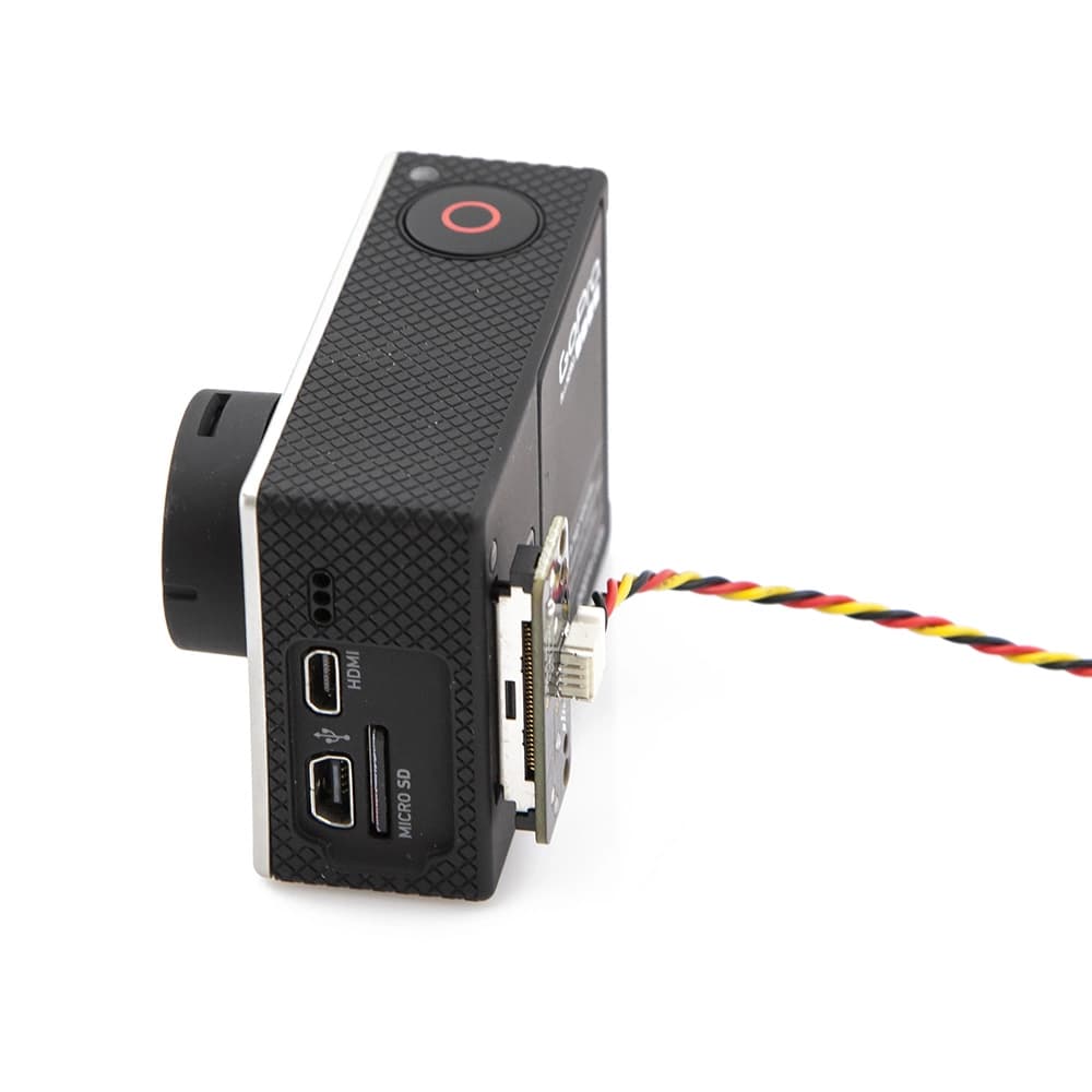 Lumenier GoPro - Live Video Out + Charge (Right Angle Connector) - 20cm  for fpv drones 5