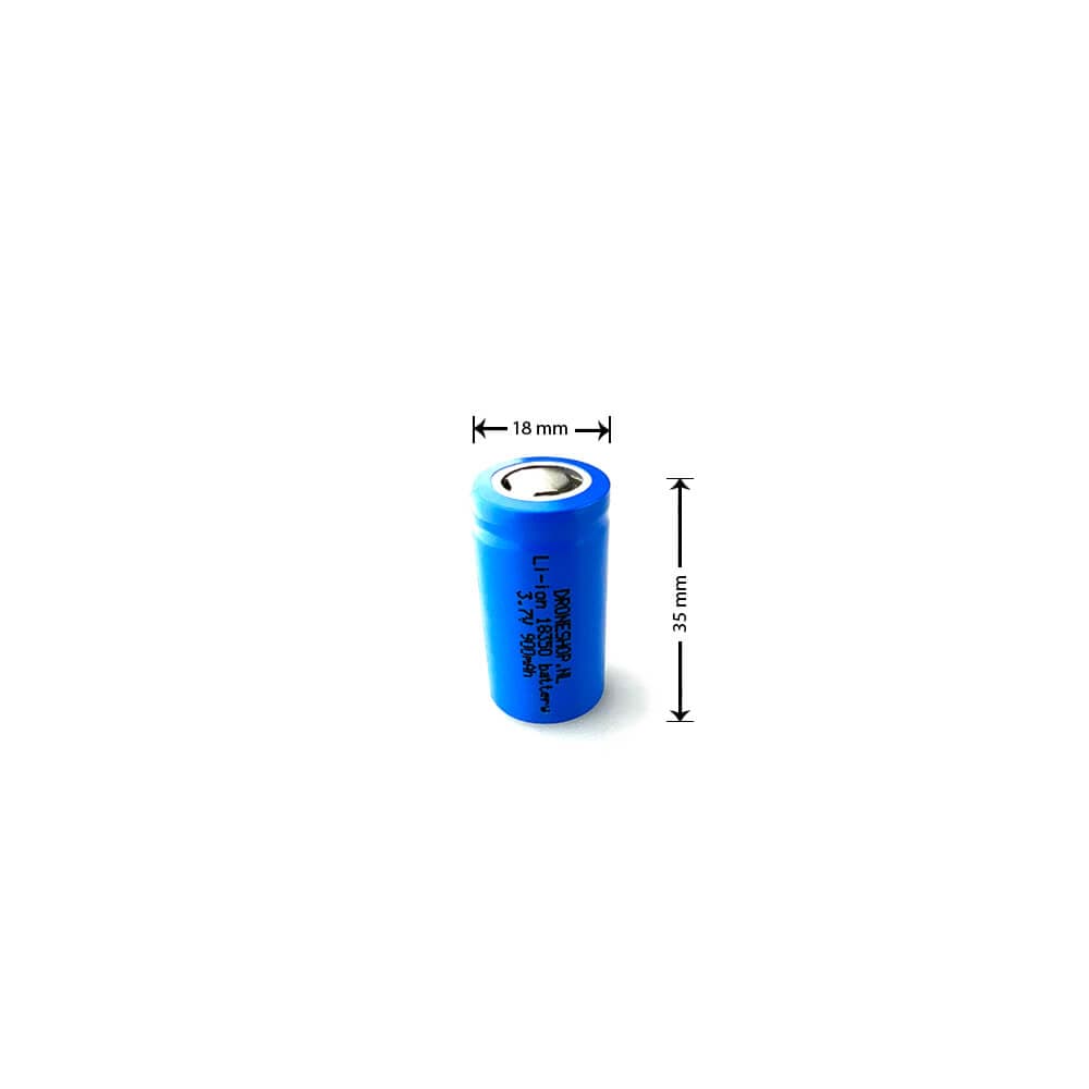 18350 900mAh 3.7V Li-Ion Batterij for fpv drones 3