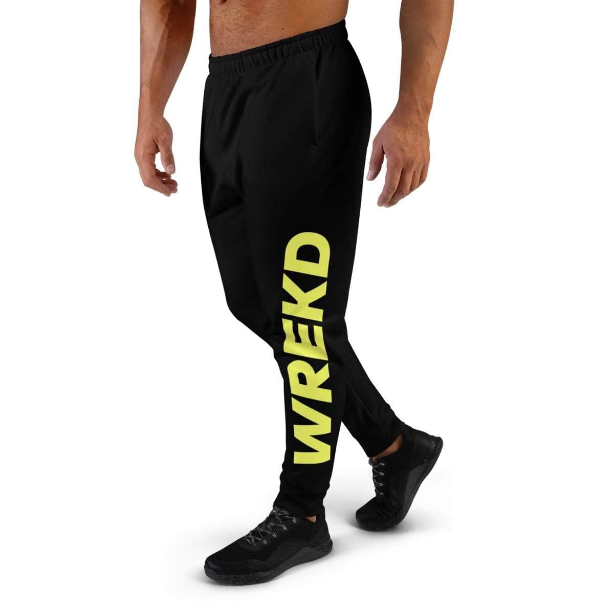 WREKD Drone Racing Men's Joggers - Black for fpv drones 2