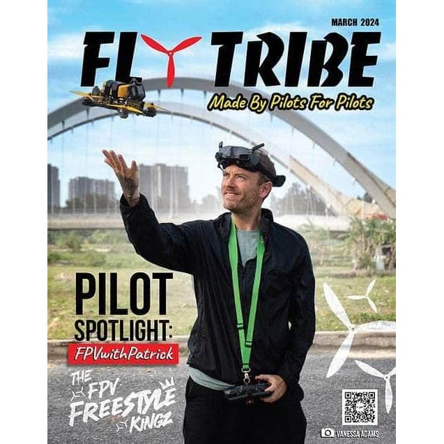 Fly Tribe Magazine Physical Copy 2024 - March Edition for fpv drones