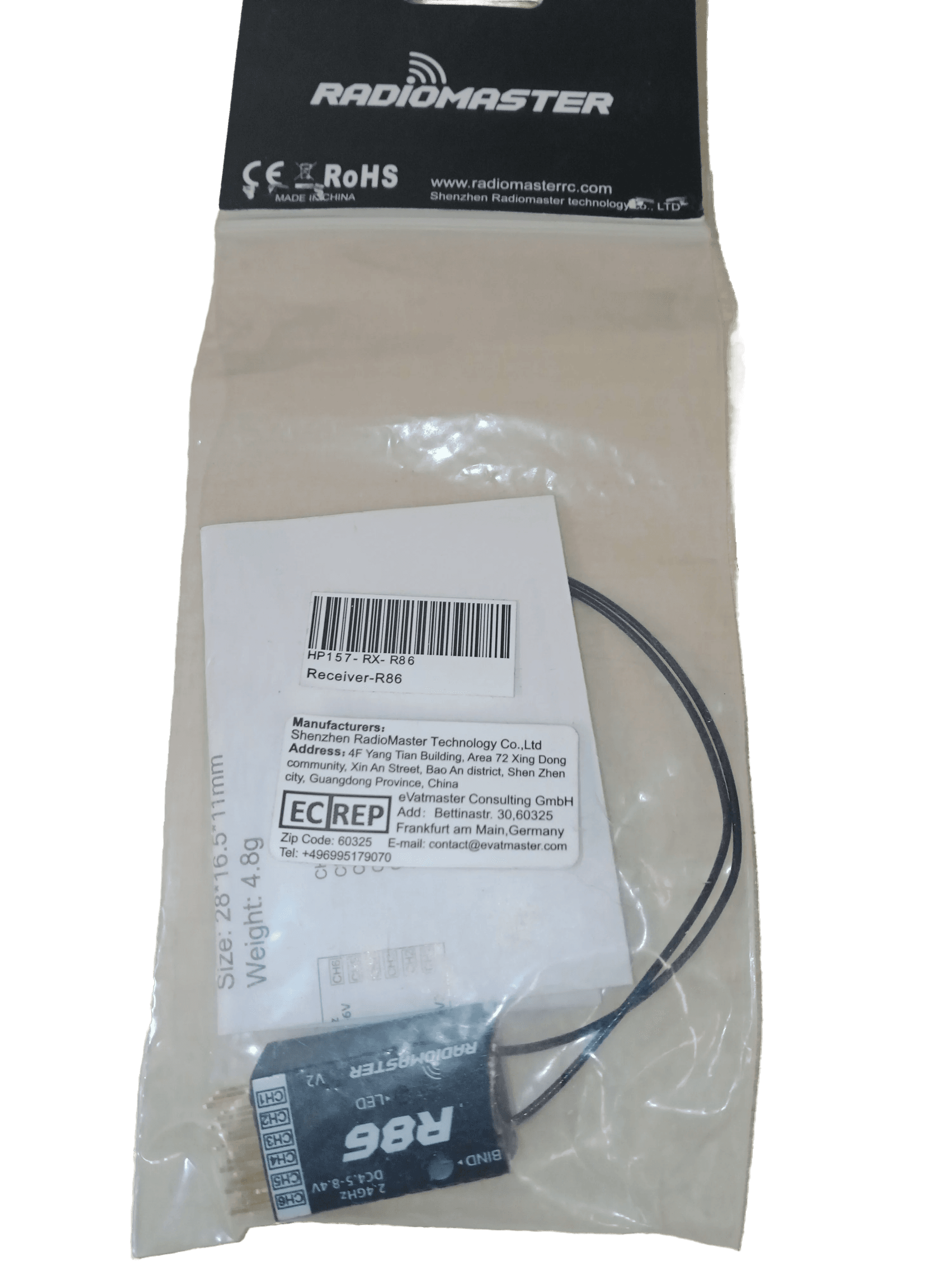 Radiomaster R86 receiver | Good
