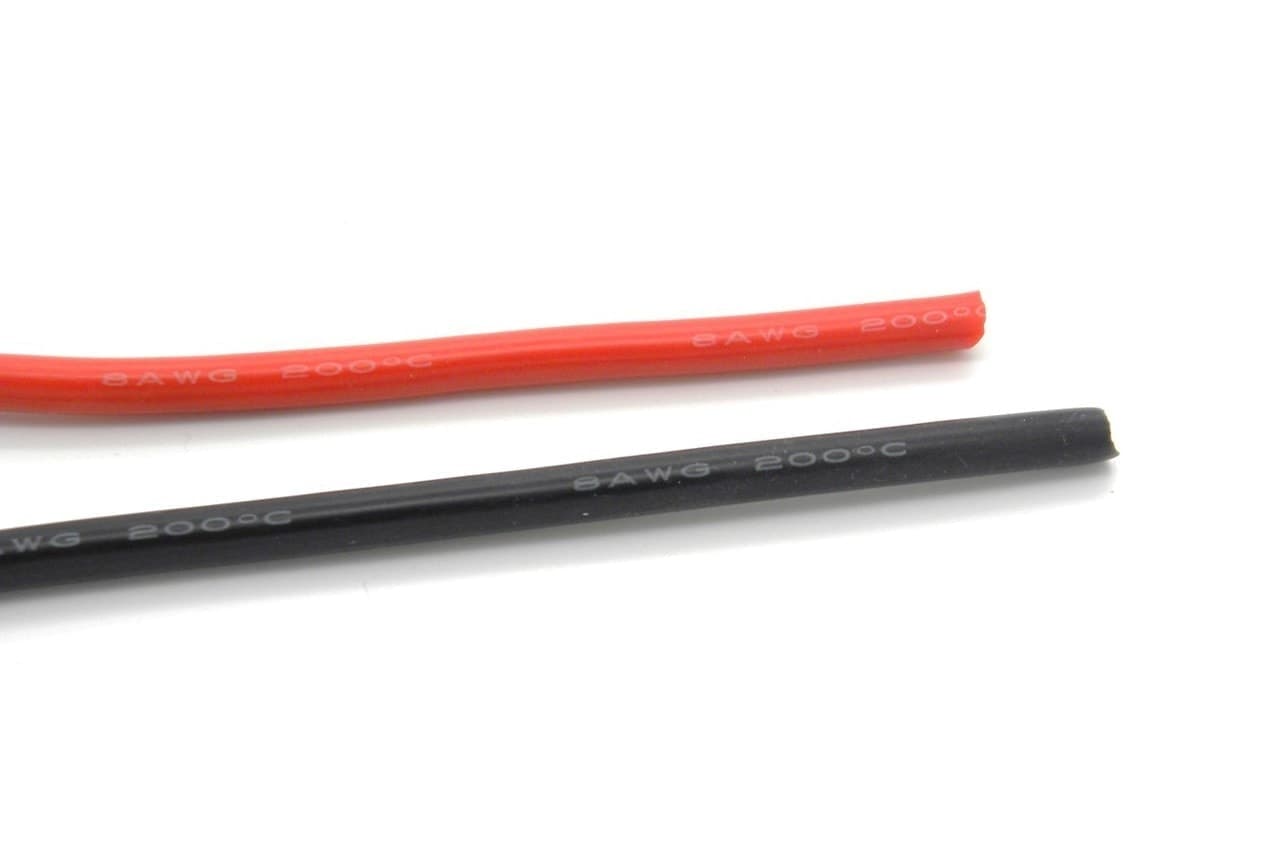 Silicon Wire 2m (1m Red and 1m Black) for fpv drones 5