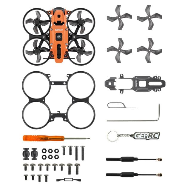 GEPRC DarkStar16 Tinywhoop with DJI O4 Pro and ELRS for fpv drones 9