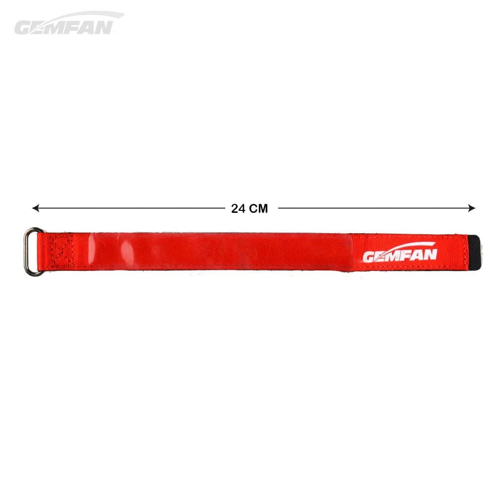 Gemfan LiPo Strap - 24cm - ROOD for fpv drones 1