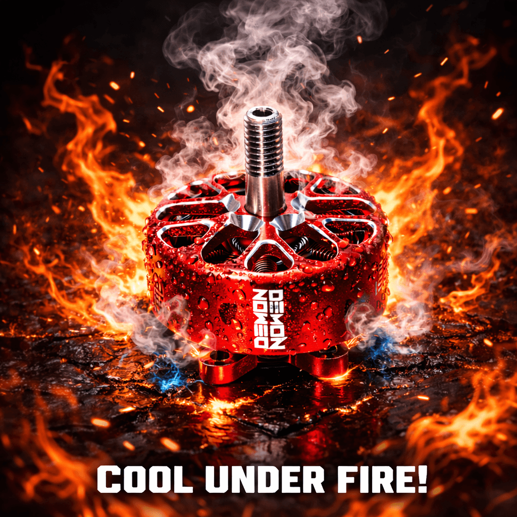 Demon Fury 2207 V3 FPV Motor - Choose KV for fpv drones