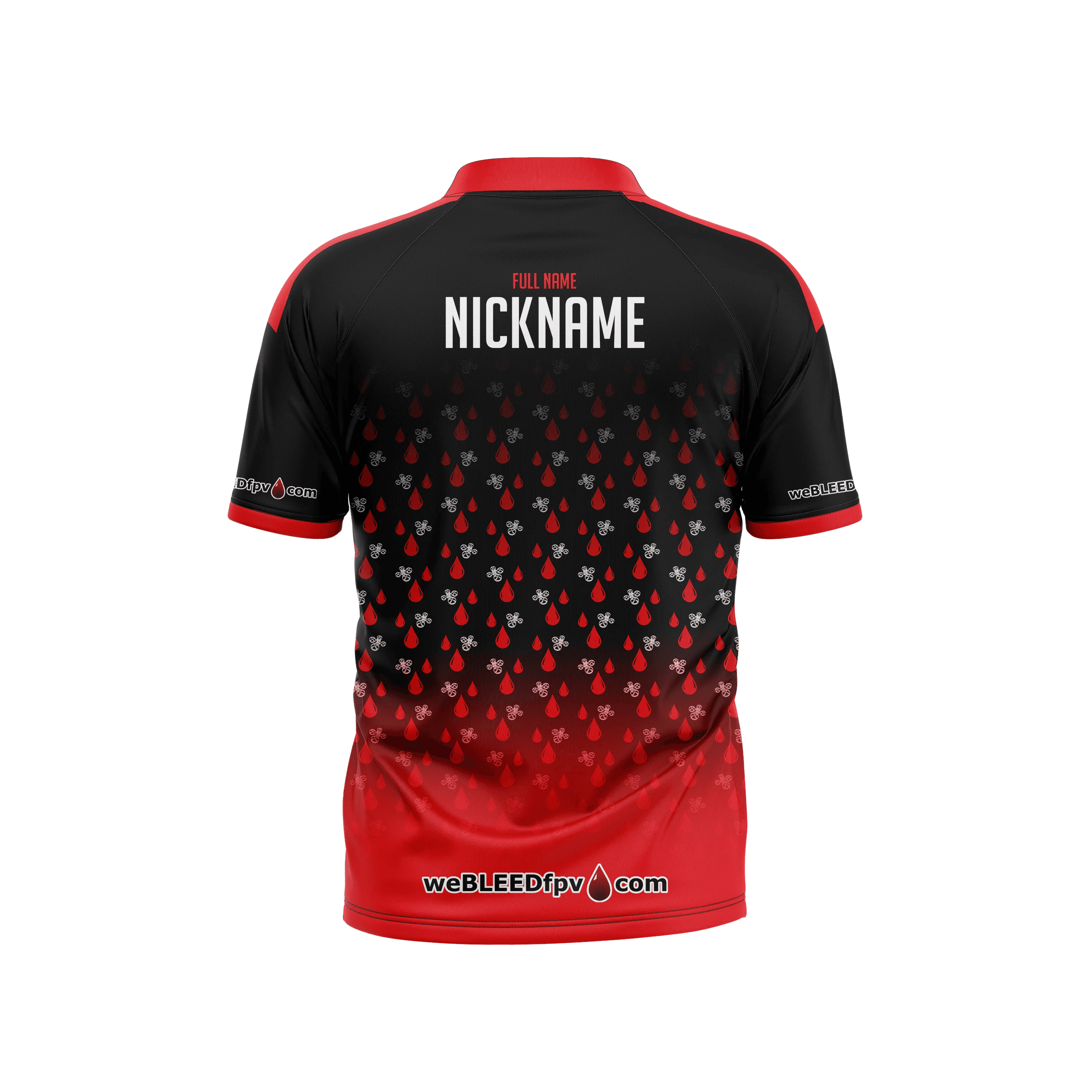 weBLEEDfpv Team Jerseys for fpv drones 3