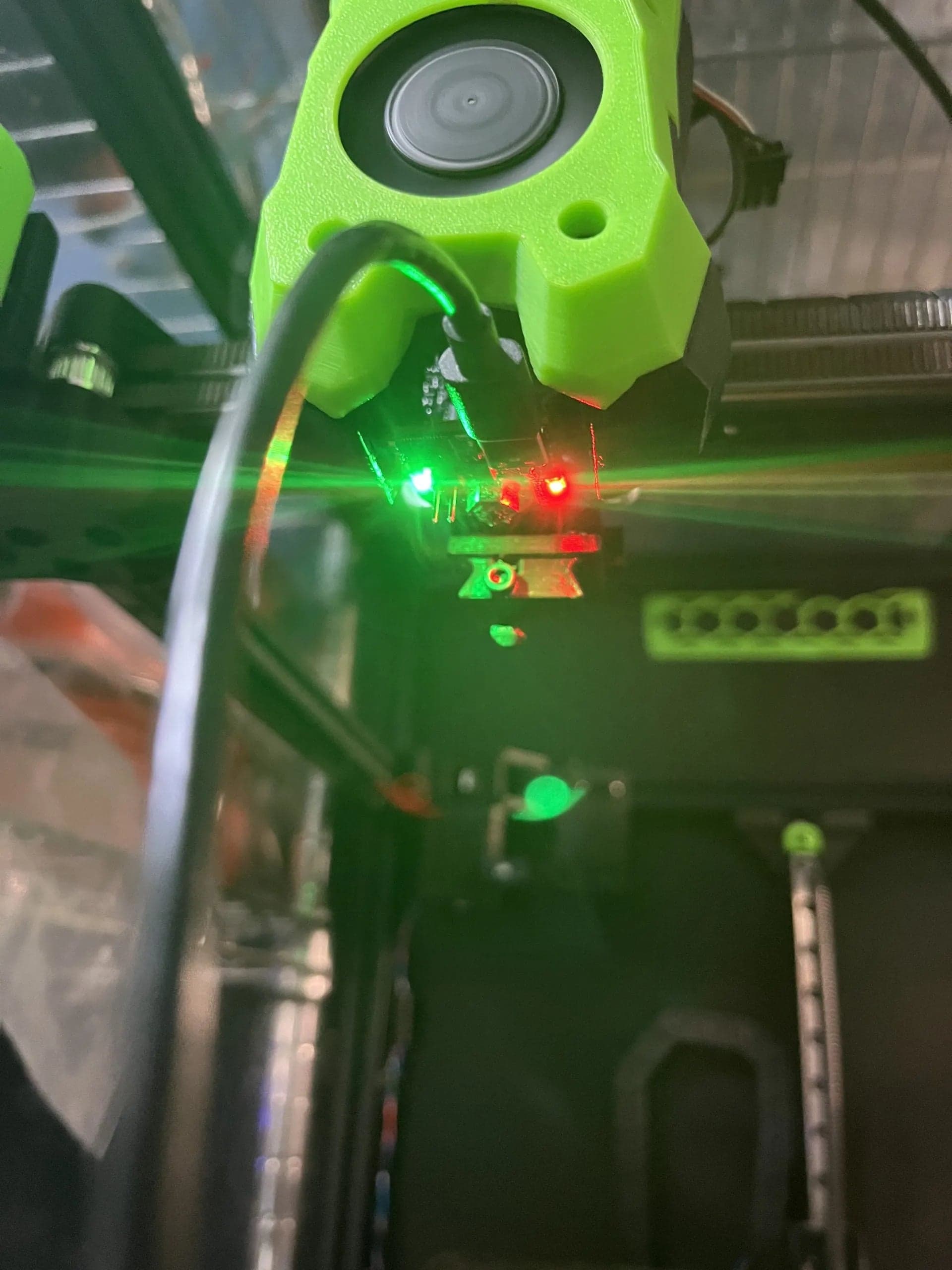 Nozzle Hard Mounted ADXL345 Accelerometer by provok3d / Boxxy for fpv drones 2