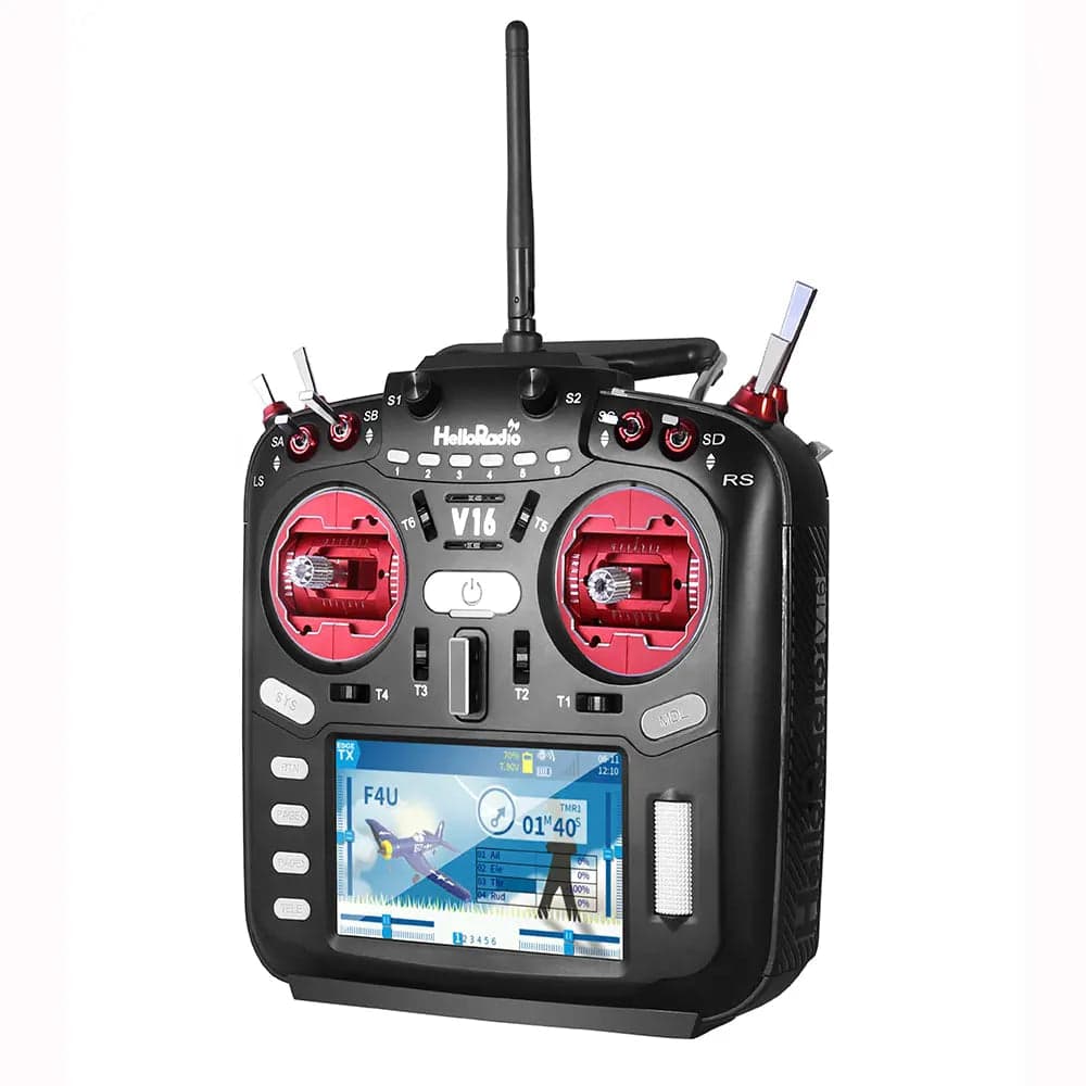 HelloRadioRC  V16 Max Remote Controller-ELRS 2.4G for fpv drones 1