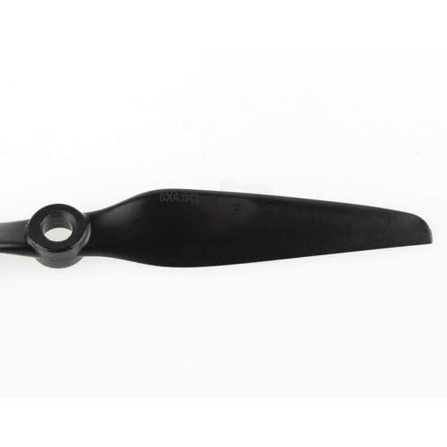 HQ Prop 6x4.5E Fixed Wing Bi-Blade 6" Prop 2CCW Pack - Black for fpv drones 1