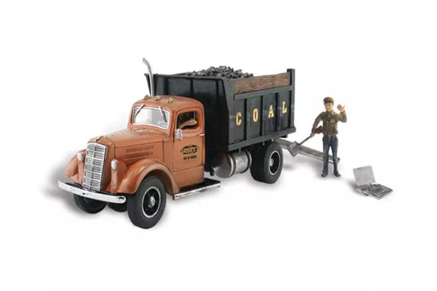 Woodland Scenics AS5345 N Lumpy's Coal Company Train Figure / Vehicle AutoScenes for fpv drones
