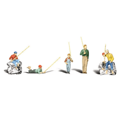 Woodland Scenics A1878 HO Scale People Gone Fishing for fpv drones