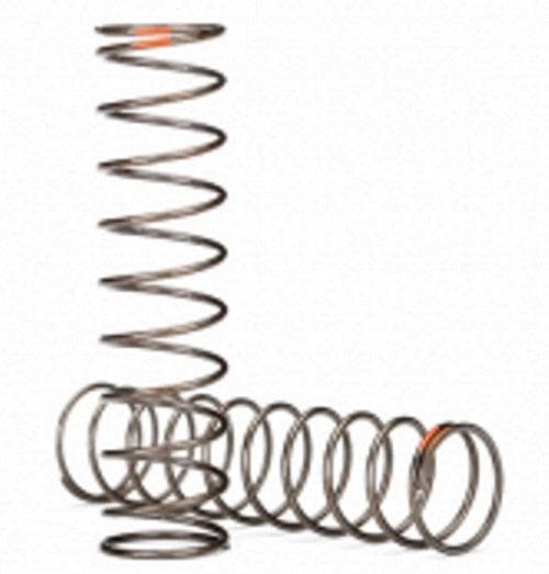 Traxxas Springs, Shock (Natural Finish) (GTS) (0.39 Rate Orange Stripe) TRX-4 for fpv drones