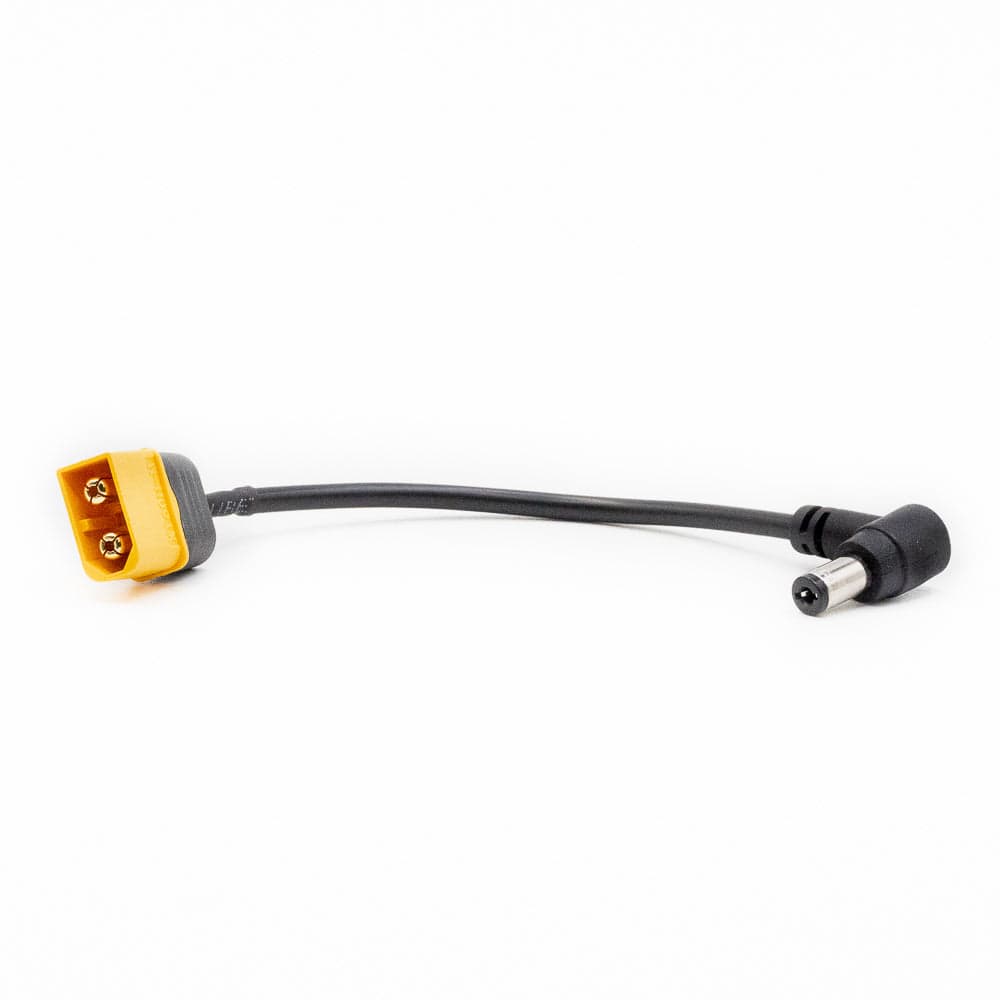 DJI FPV Goggle Power Cable - Short for Strap Mounted Battery (XT60 TO DC) for fpv drones 1