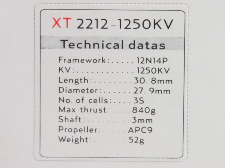 ★EMAX XT2212 980KV-1250KV-1370KV Motor for Aircraft Multicopter for fpv drones 1