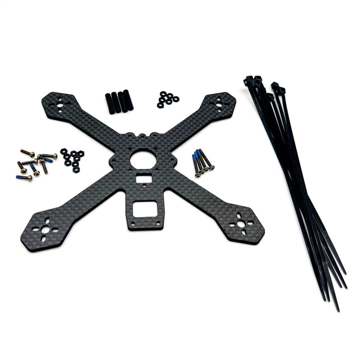 Carbon and Hardware for Five33 TinyTrainer V1 for fpv drones 1