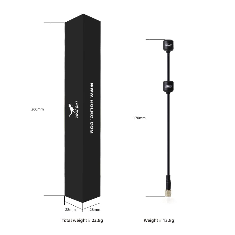 ‌HGLRC 5.8G Hammer Dual Antenna‌ for fpv drones 2