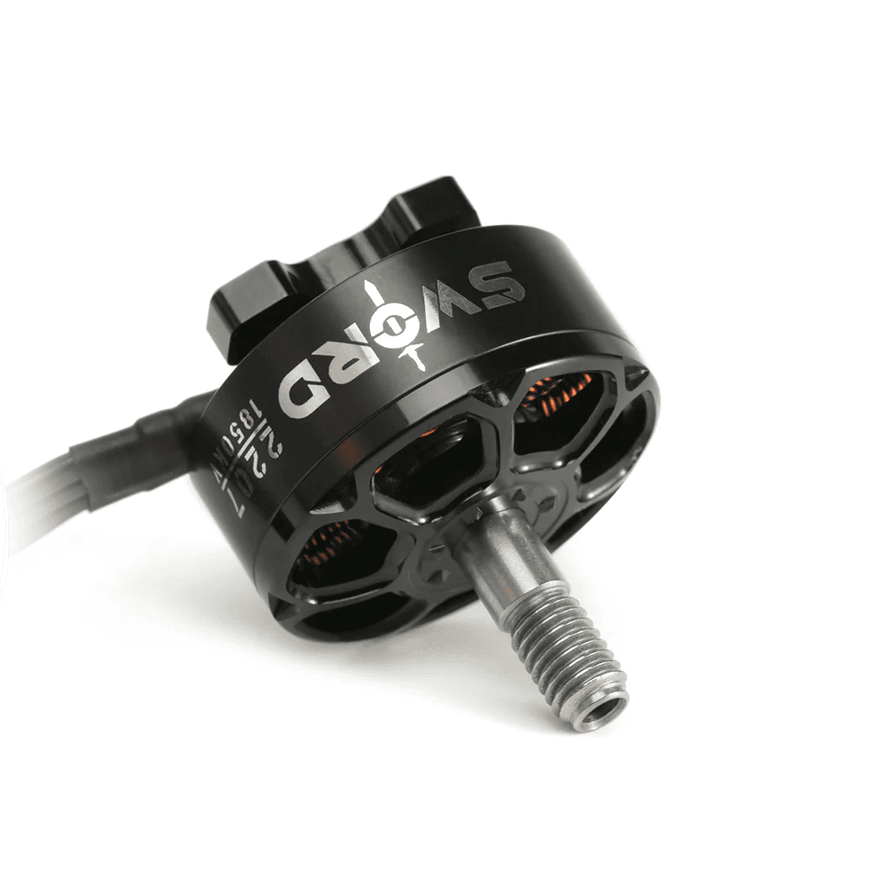 FlyFishRC Sword 2207 2050Kv Motor - Black for fpv drones 1