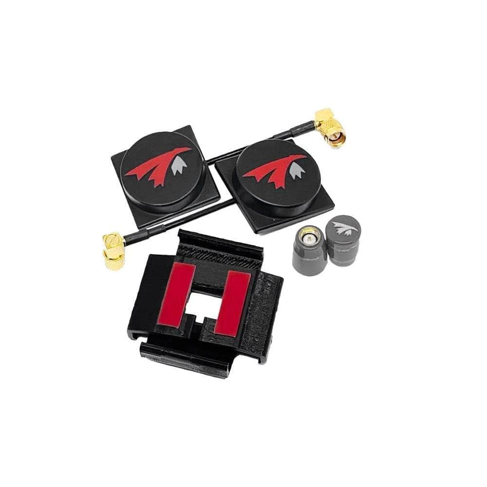 TrueRC X-AIR 5.8GHz MK II Antenna Stubby Combo for HDZERO VRX4 for fpv drones 3