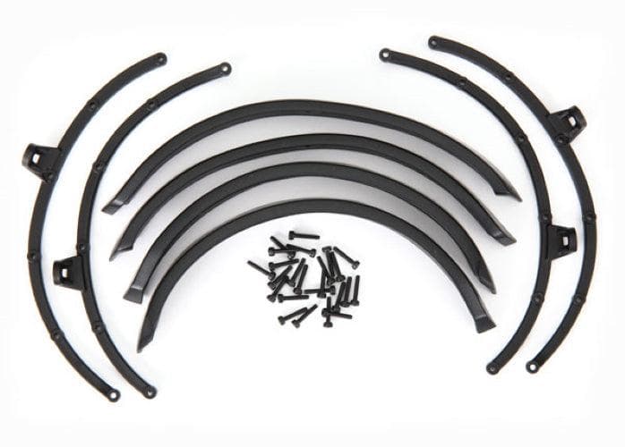Traxxas 9227 Fender Flares Front & Rear (2 each) /Flare Mounts (For #9211) TRX-4 for fpv drones