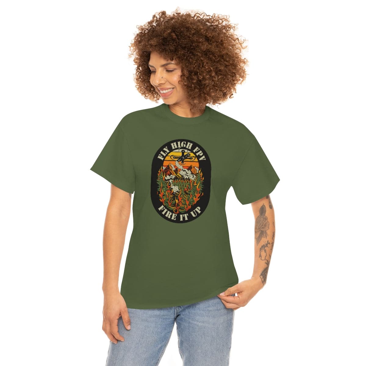 Fire it Up - T-Shirt for fpv drones 49