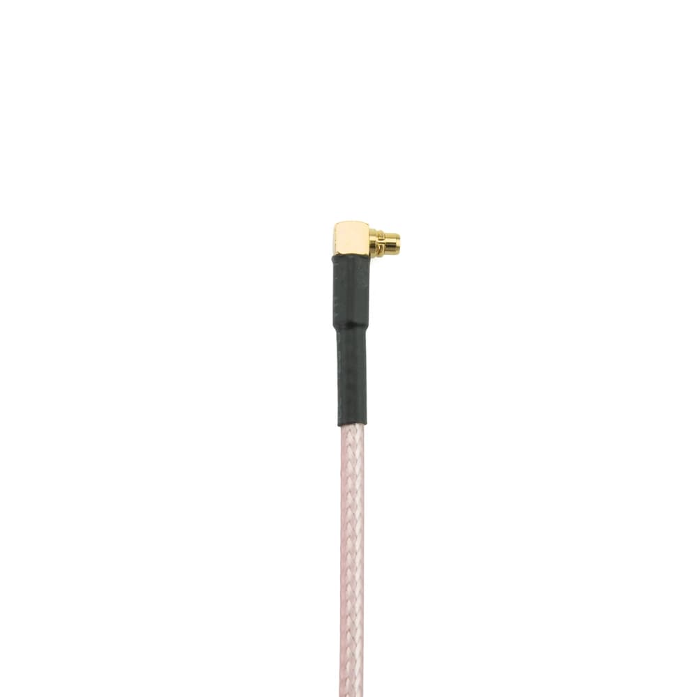 MMCX Male 90 Degree  to MMCX Female RG316 Extension Cable - 20cm - 9 for fpv drones 3