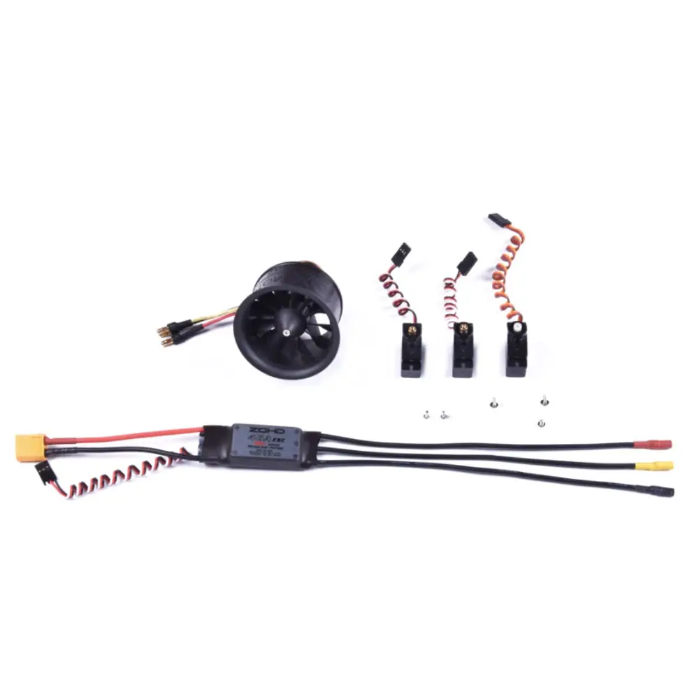 ZOHD Delta Strike Power Combo (EDF, ESC, 3 Servos) - 3.4 for fpv drones