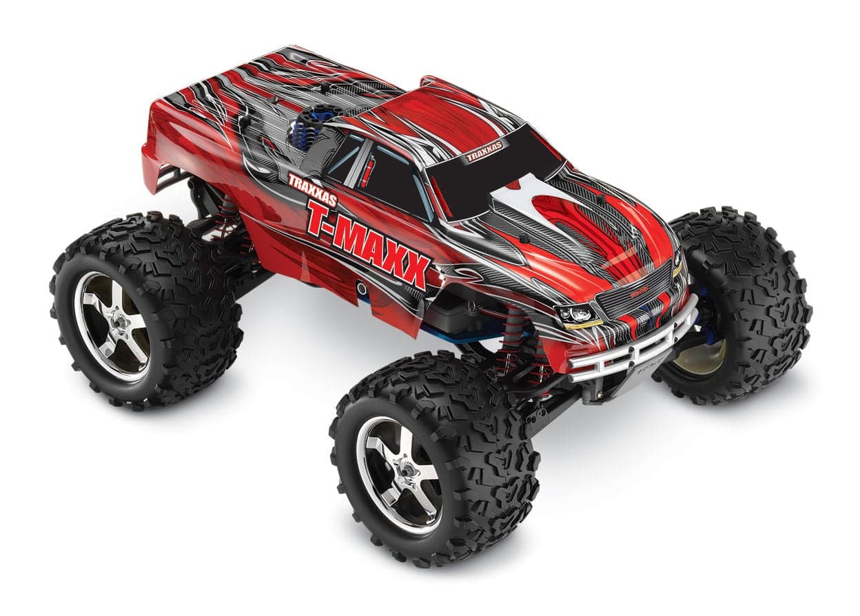 Traxxas T-Maxx 3.3 4WD RTR Nitro Monster Truck Red for fpv drones