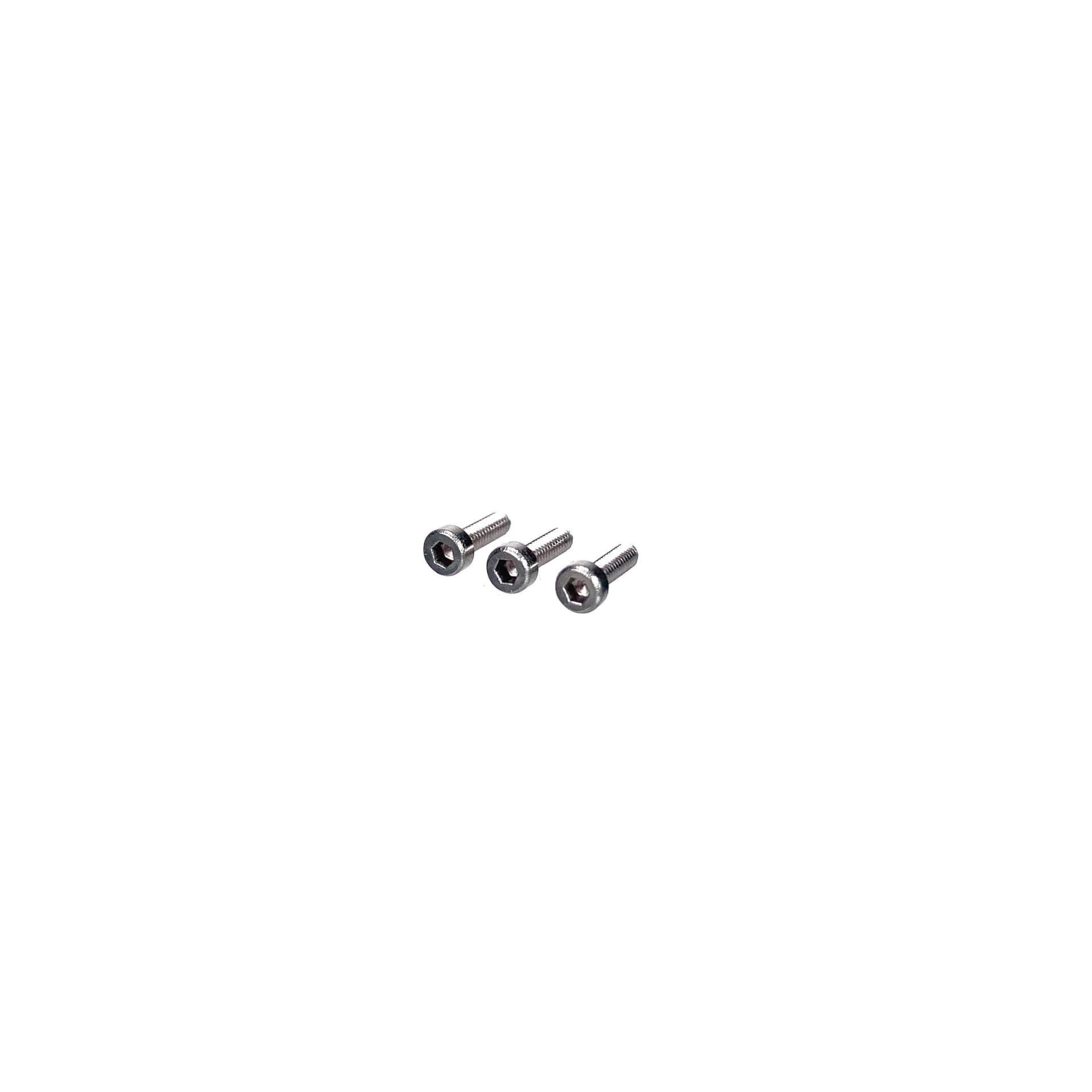M2 x 7mm, Steel, Hex, Socket Cap Head Screw x3 for fpv drones