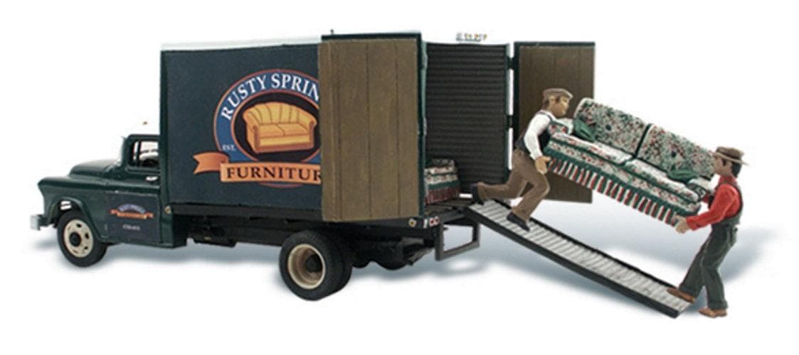 Woodland Scenics AS5545 HO Scale Rusty Springs Furniture for fpv drones