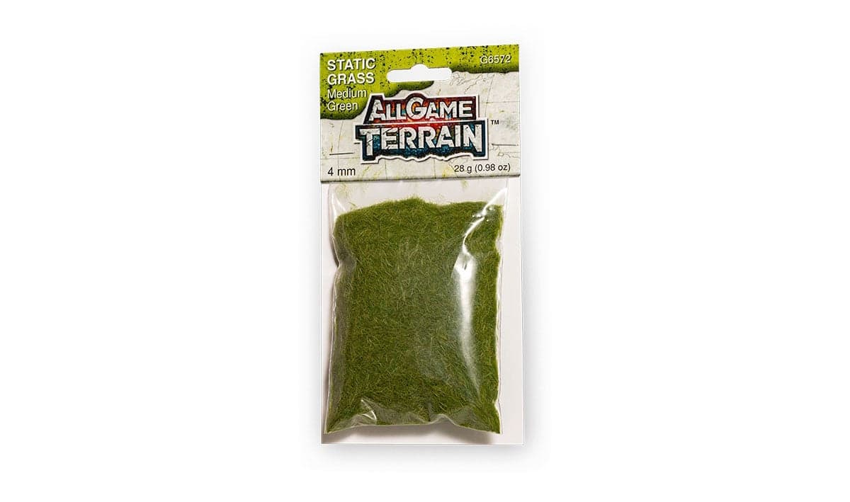 Woodland Scenics G6572 All Game Terrain Static Grass 4mm Tall Medium Green for fpv drones