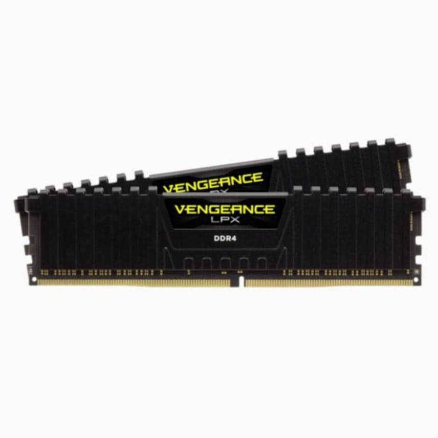 Corsair Vengeance LPX 16GB (2x8GB) DDR4 3000MHz C15 Desktop Gaming Memory Black CMK16GX4M2B3000C15 [PC]