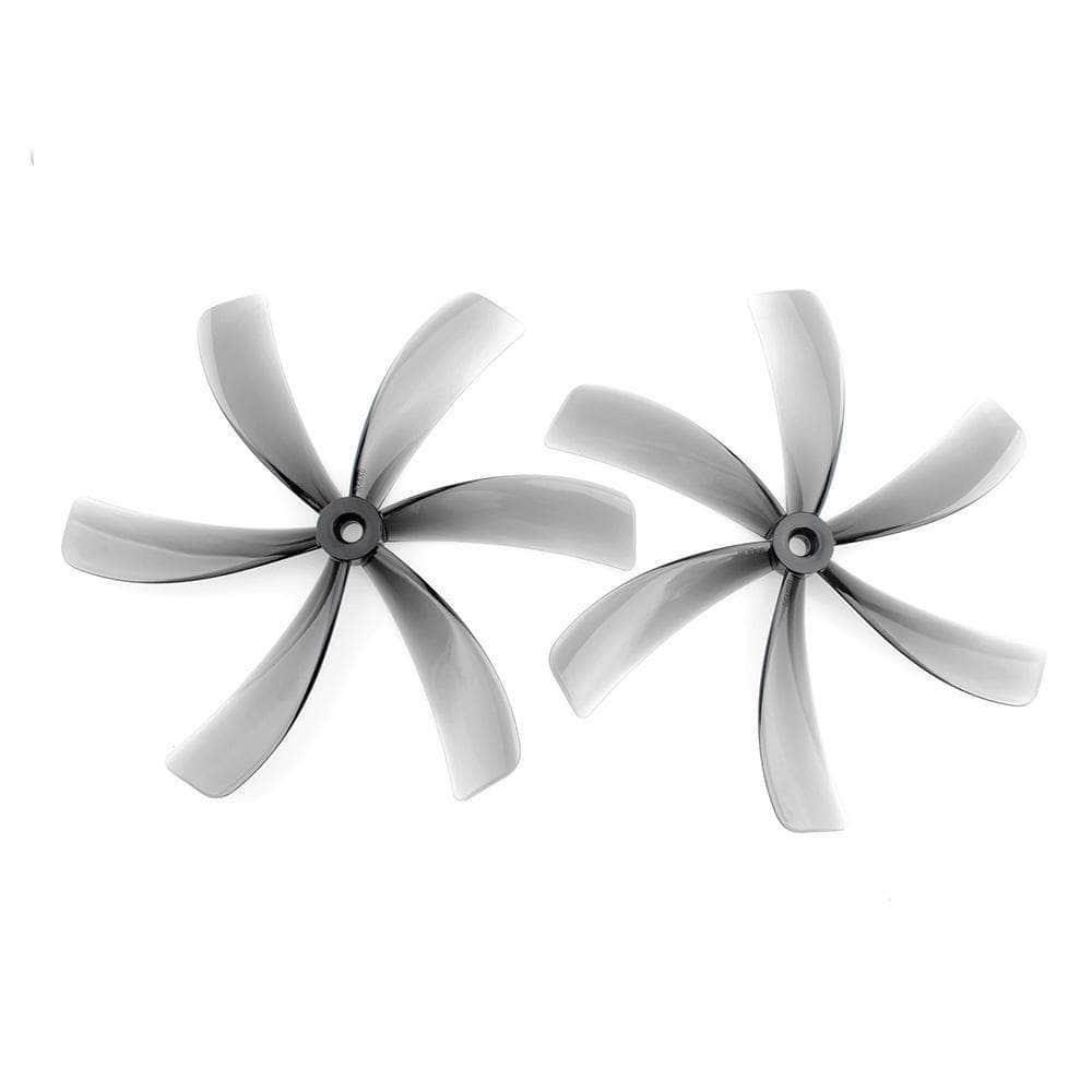 HQ Prop 5x4x6 Hex-Blade 5" Prop 4 Pack - Light Grey for fpv drones 1