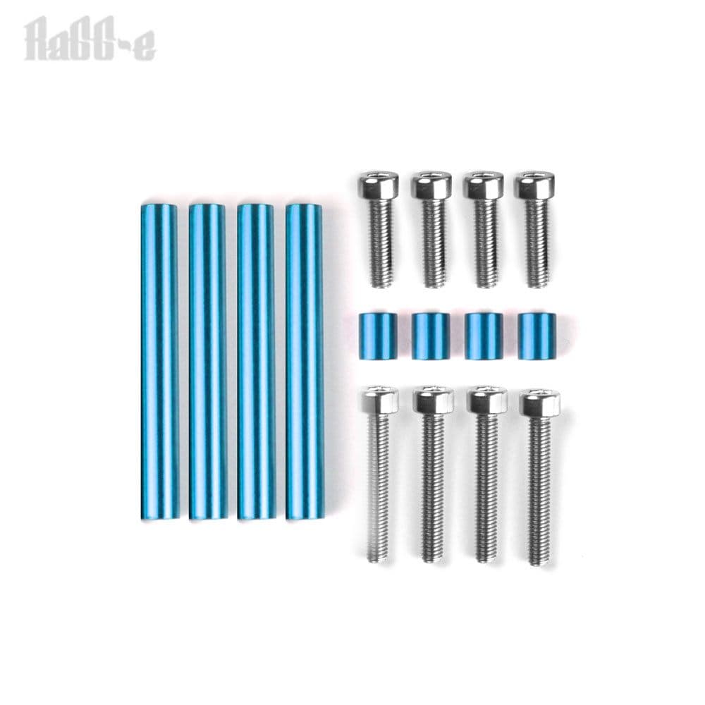 RaGG-e WBX 5 - Standoff + Schroeven set - BLAUW for fpv drones