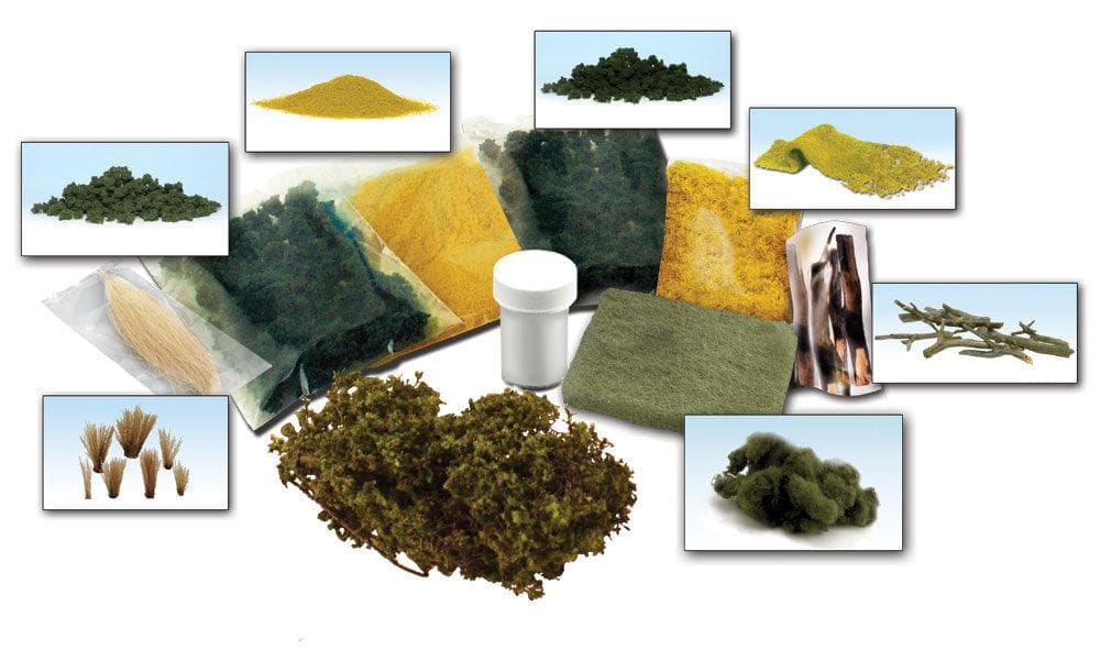 Woodland Scenics LK956 N/HO Scenery Details Learning Kit Train Scenery for fpv drones 2