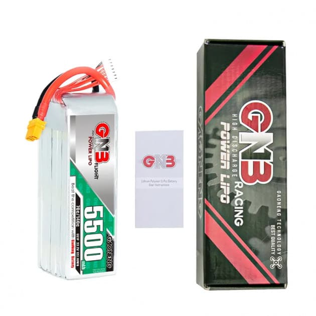 GNB 5500mAh 6S 70C Lipo battery for fpv drones 4