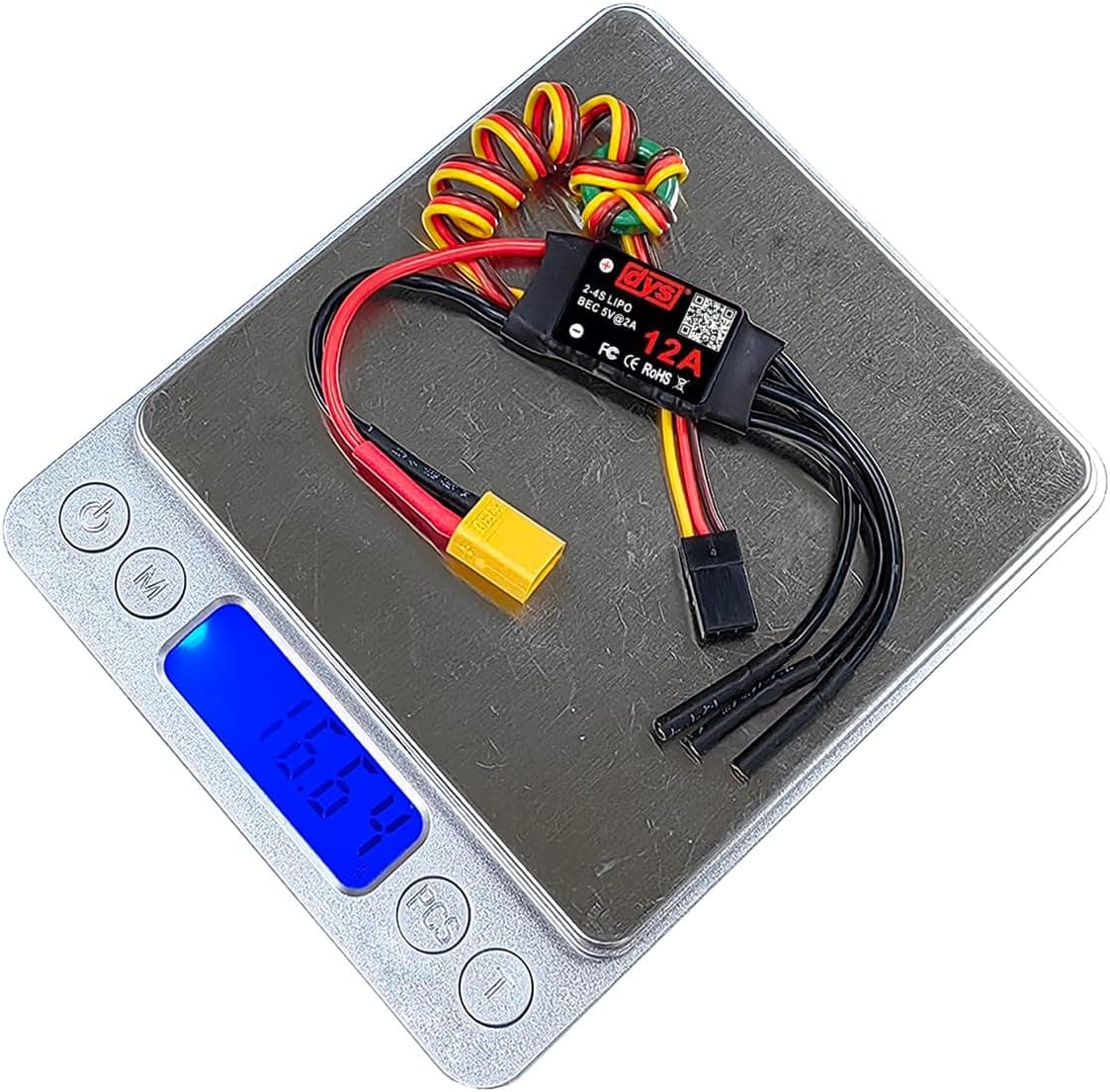 DYS 12A 2-4S Brushless ESC With 5V/1.5A BEC For RC fixed-wing Aircraft for fpv drones 5