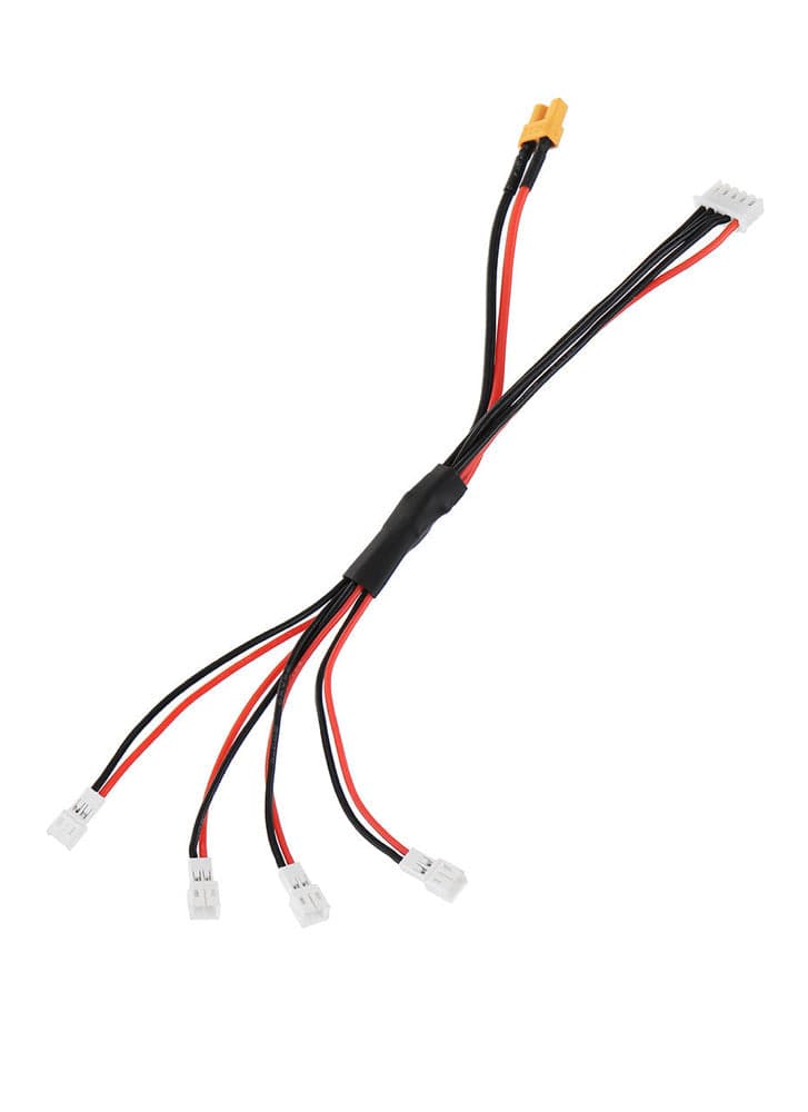 4-way serial charge cable - JST-PH-2.0 for fpv drones