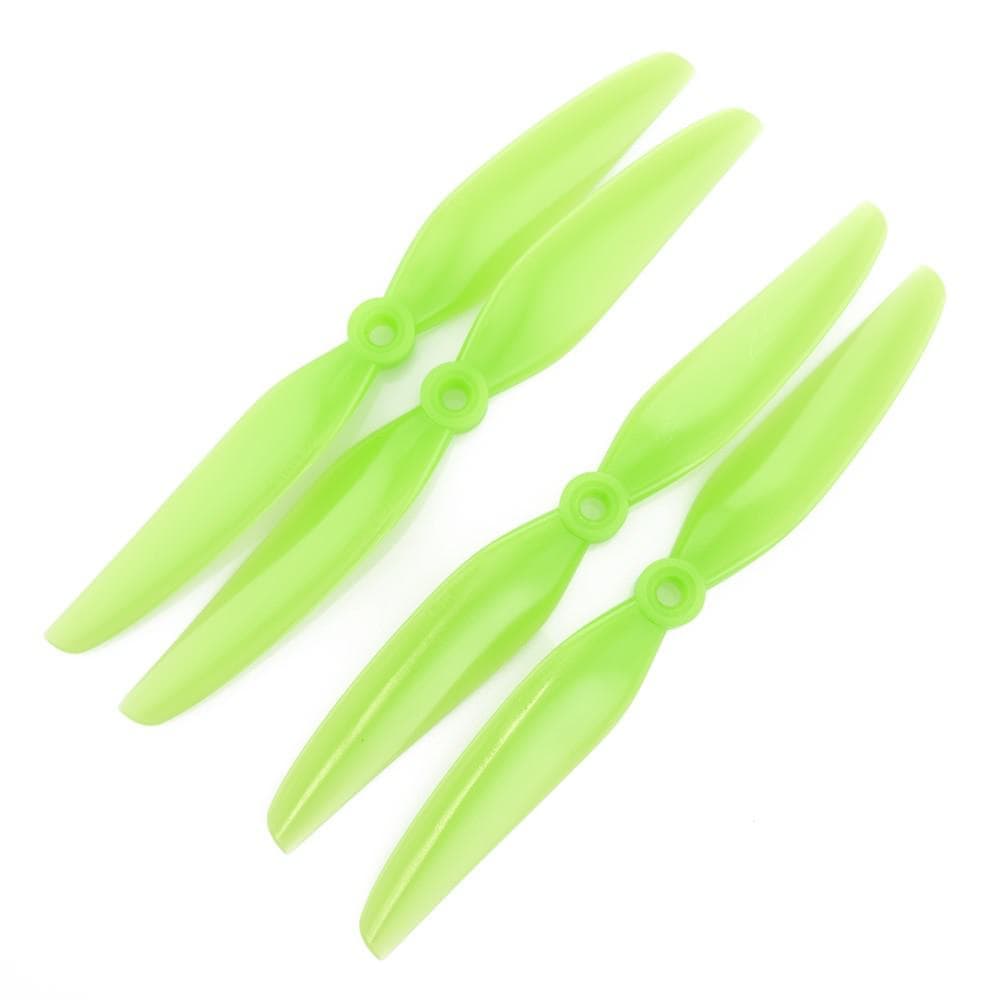 HQProp DPS 7045 V1S Propellers - Green for fpv drones