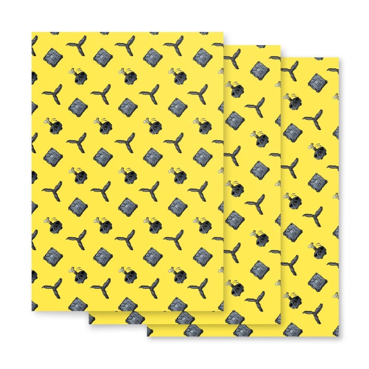 Stone Age FPV Wrapping Paper 28.75" x 19.75" Sheets (3pcs) for fpv drones 4