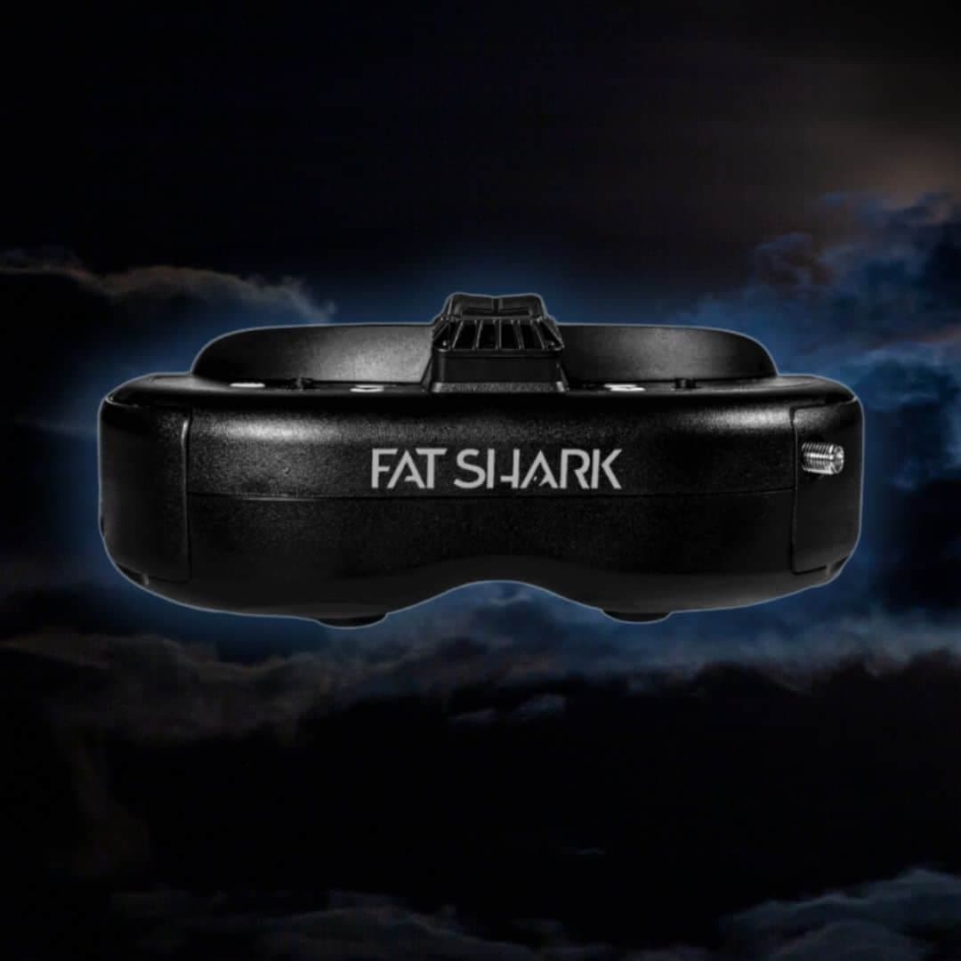 Fat Shark HDO+ FPV Goggles - NDAA (Midnight Black) for fpv drones 5