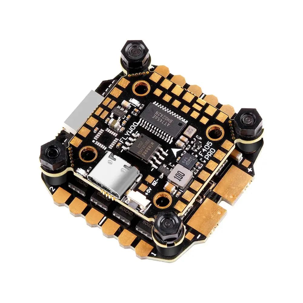 Flywoo GOKU Versatile F405 Pro Stack - F405 Pro FC + 50A BLHeli_S 2-6S 4-in-1 ESC- 30x30 - 2.8